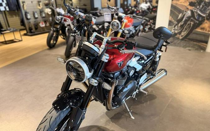 2026 Triumph Speed Twin 1200 Carnival Red/Sapphire Black