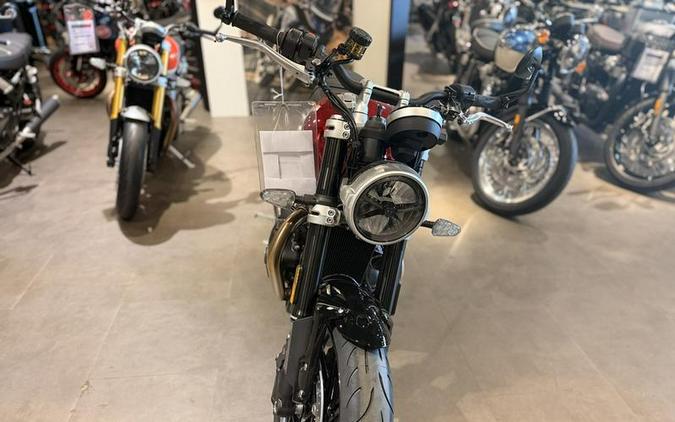 2026 Triumph Speed Twin 1200 Carnival Red/Sapphire Black