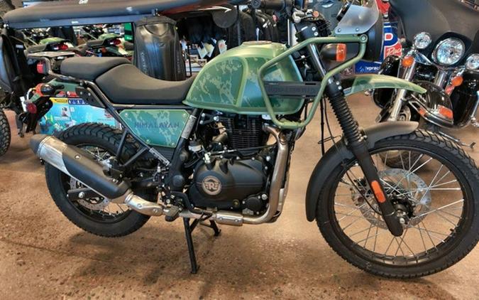 2022 Royal Enfield Himalayan Pine Green