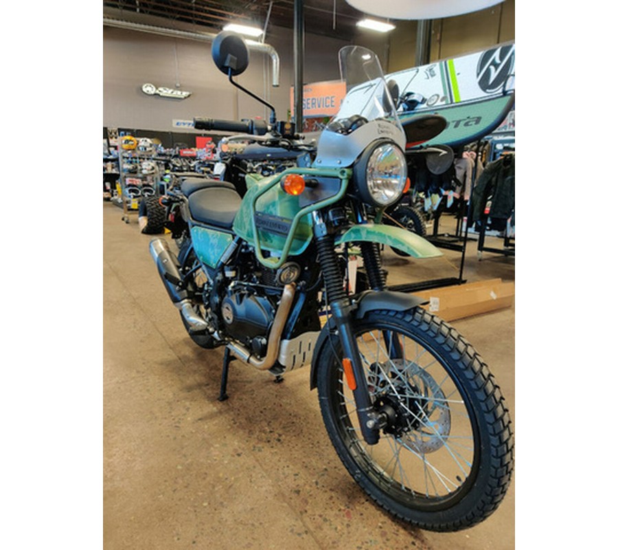 2022 Royal Enfield Himalayan Pine Green