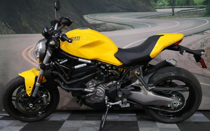 2018 Ducati Monster 821 Yellow