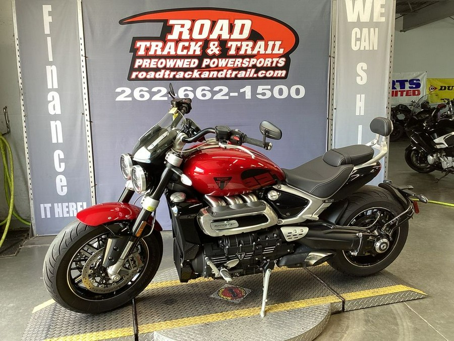 2022 Triumph Rocket 3 R 221 Red Hopper Sapphire Black