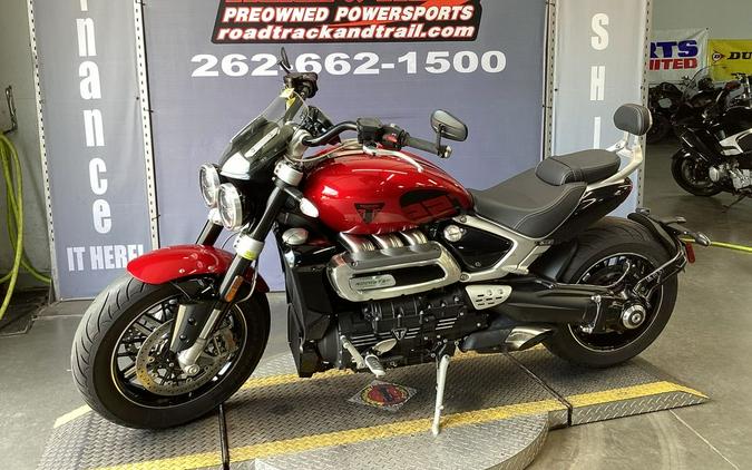 2022 Triumph Rocket 3 R 221 Red Hopper Sapphire Black