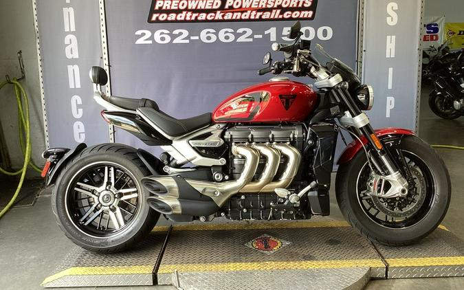 2022 Triumph Rocket 3 R 221 Red Hopper Sapphire Black