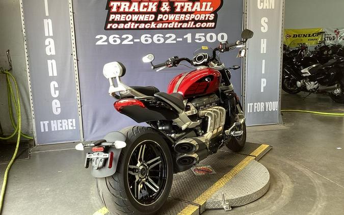 2022 Triumph Rocket 3 R 221 Red Hopper Sapphire Black