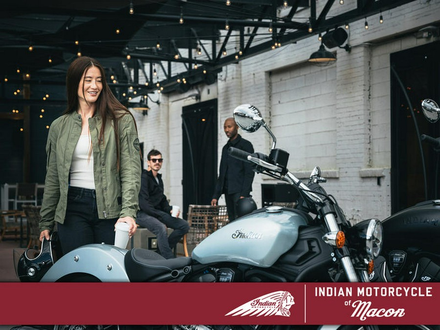 2025 Indian Motorcycle® Scout® Sixty Classic Limited Frost Silver