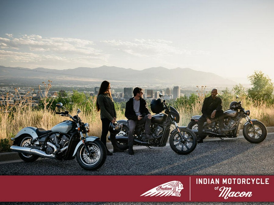 2025 Indian Motorcycle® Scout® Sixty Classic Limited Frost Silver