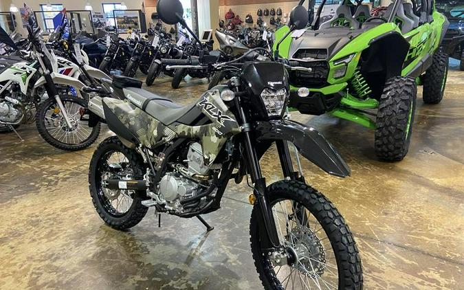 2026 Kawasaki KLX®300 Cypher Camo Beige