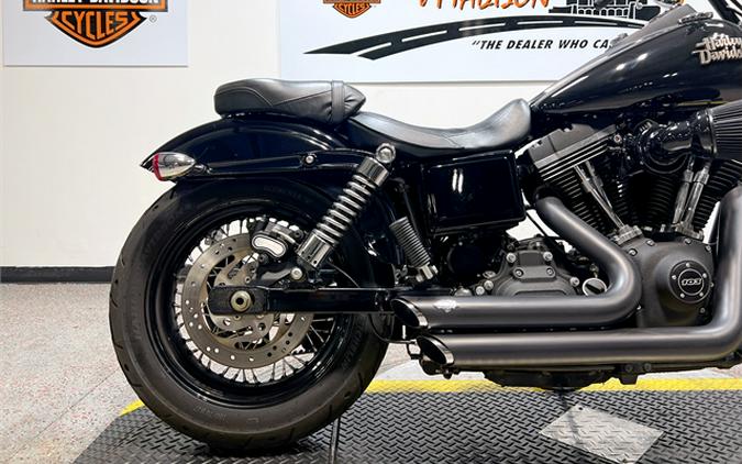 2015 Harley-Davidson Dyna Street Bob FXDB 6,361 Miles Vivid Black