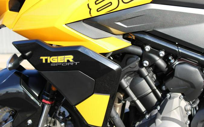 2026 Triumph Tiger Sport 800 Cosmic Yellow/Sapphire Black