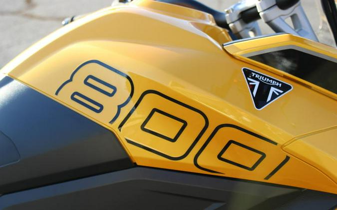2026 Triumph Tiger Sport 800 Cosmic Yellow/Sapphire Black