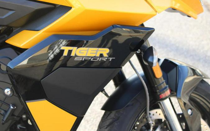 2026 Triumph Tiger Sport 800 Cosmic Yellow/Sapphire Black