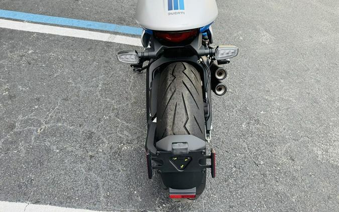 2020 Ducati Scrambler Cafe Racer Silver Ice Matte