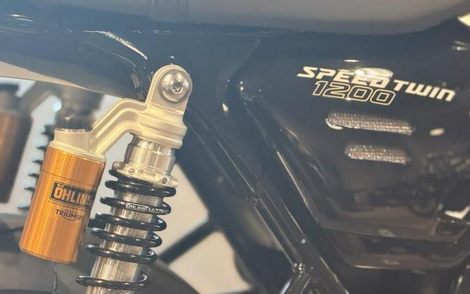 2026 Triumph Speed Twin 1200 RS Baja Orange/Sapphire black