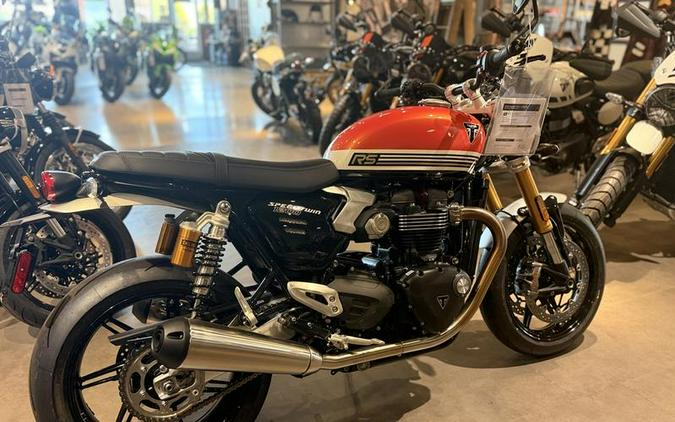 2026 Triumph Speed Twin 1200 RS Baja Orange/Sapphire black