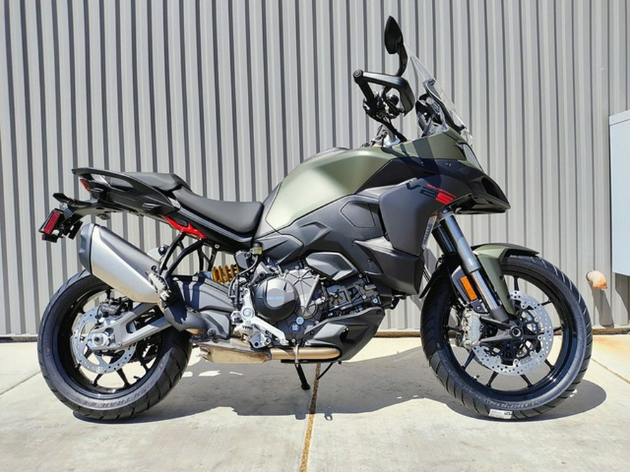 2025 Ducati Multistrada V2S Storm Green