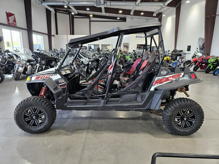 2013 Polaris® RZR XP™ 4 900 EPS Black White and Red LE