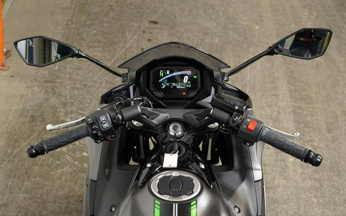 2024 Kawasaki Ninja® 650 Metallic Matte Dark Gray/Metallic Spark Black