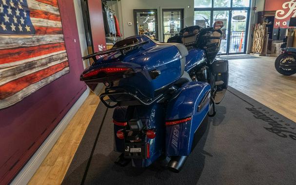 2025 Indian Pursuit Dark Horse Springfield Blue Vivid Crystal / Black Vivid
