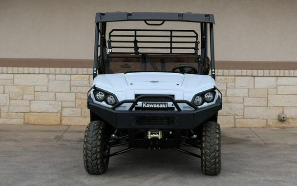 New 2024 KAWASAKI MULE PROFXT 1000 LE PLATINUM RANCH EDITION METALLIC STARDUST WHITE