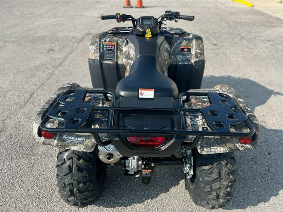 2026 Honda FourTrax Rancher 4x4 TrueTimber Atera Camo