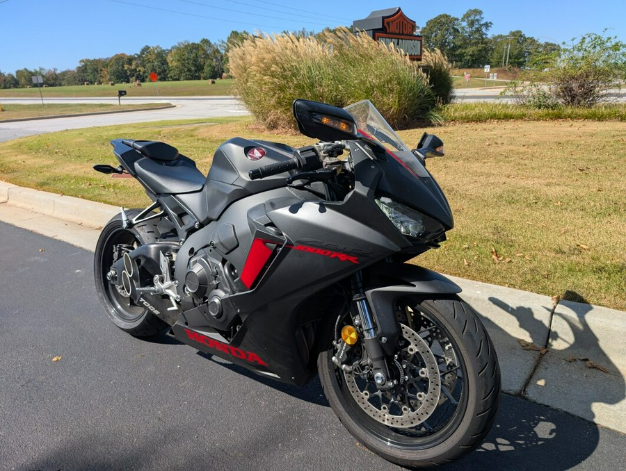 2017 Honda CBR1000RR Matte Black Metallic