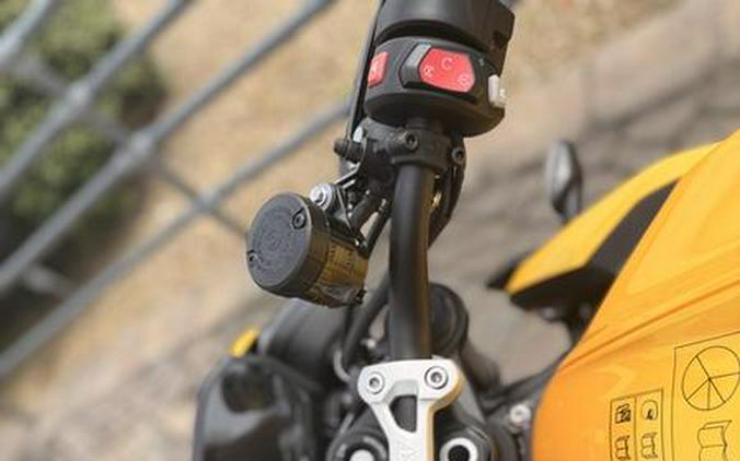 2026 Triumph Street Triple 765 RS Cosmic Yellow