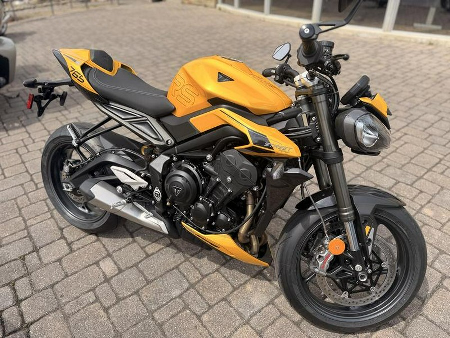 2026 Triumph Street Triple 765 RS Cosmic Yellow