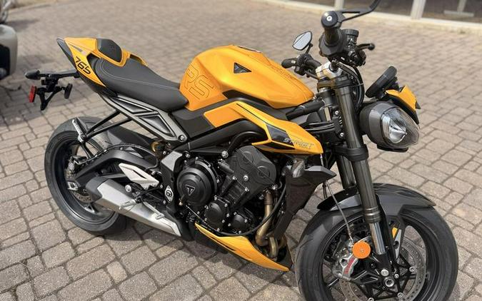 2026 Triumph Street Triple 765 RS Cosmic Yellow
