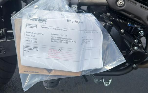 2027 Kawasaki KLX 230SM ABS