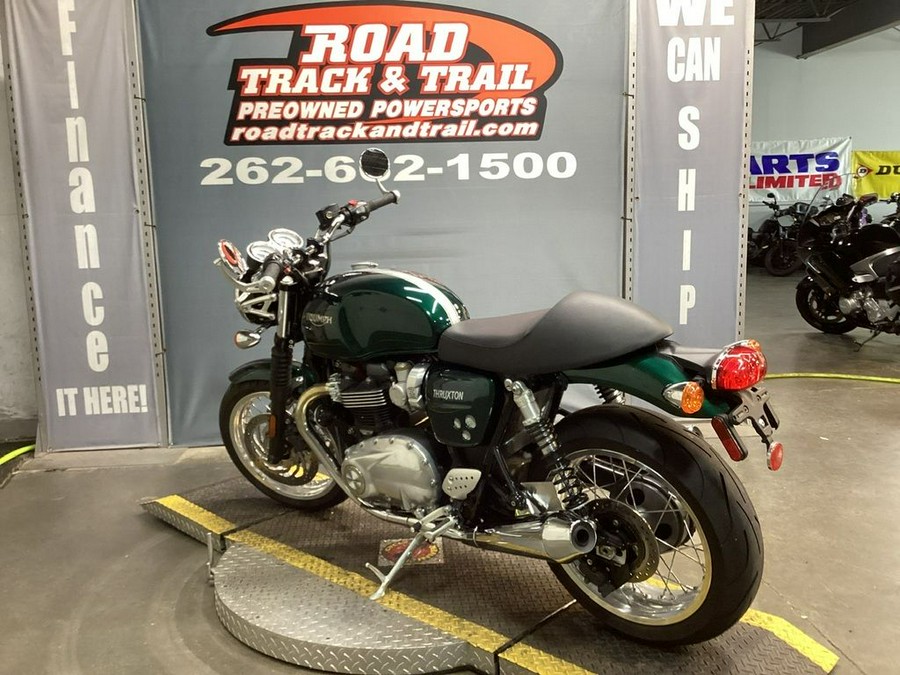 2016 Triumph Thruxton 1200 Competition Green