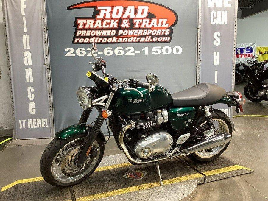 2016 Triumph Thruxton 1200 Competition Green