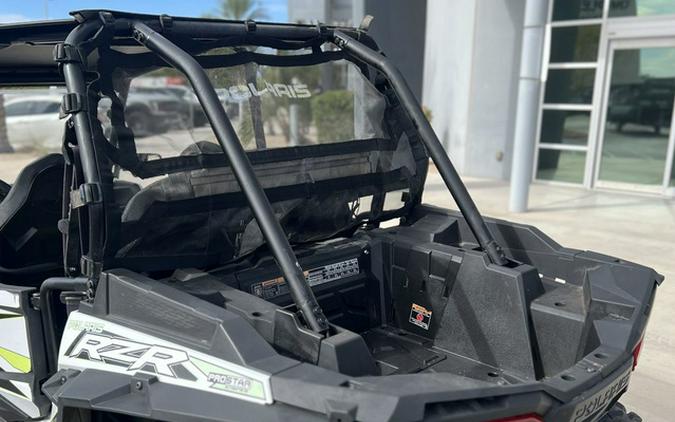 2018 Polaris RZR XP 4 1000 EPS White Lightning