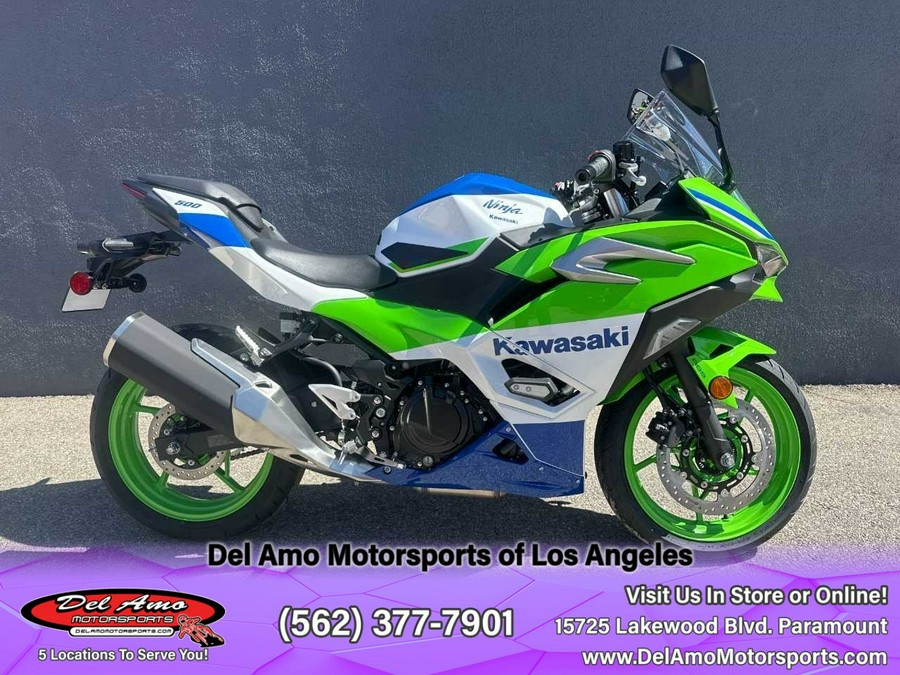 2024 Kawasaki NINJA 500 SE 40TH ANNIVERSARY EDITION