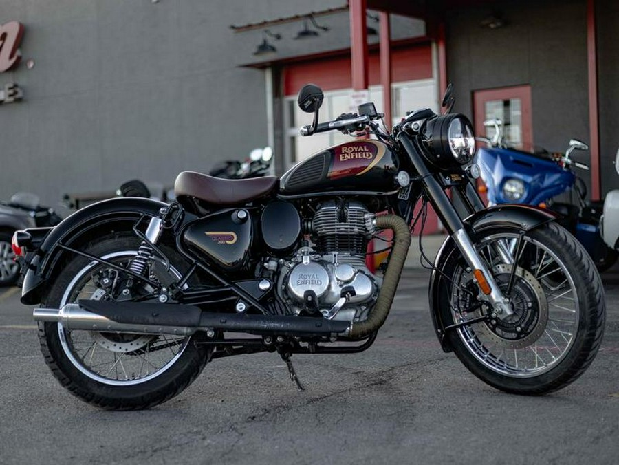 2022 Royal Enfield Classic 350 Halcyon Black