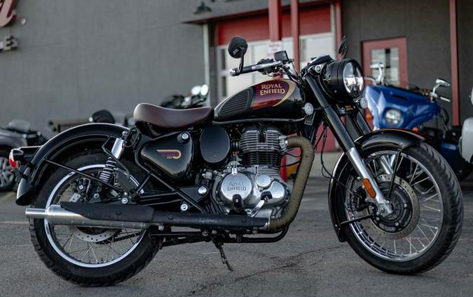 2022 Royal Enfield Classic 350 Halcyon Black