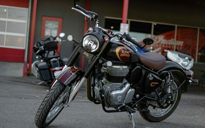 2022 Royal Enfield Classic 350 Halcyon Black