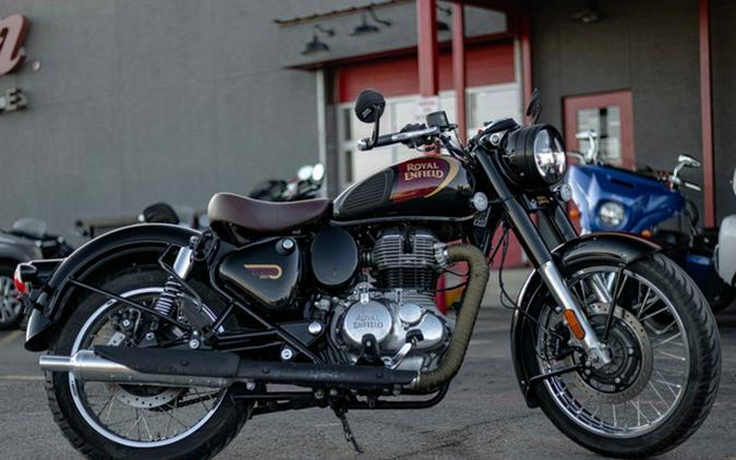 2022 Royal Enfield Classic 350 Halcyon Black