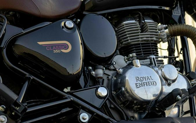 2022 Royal Enfield Classic 350 Halcyon Black