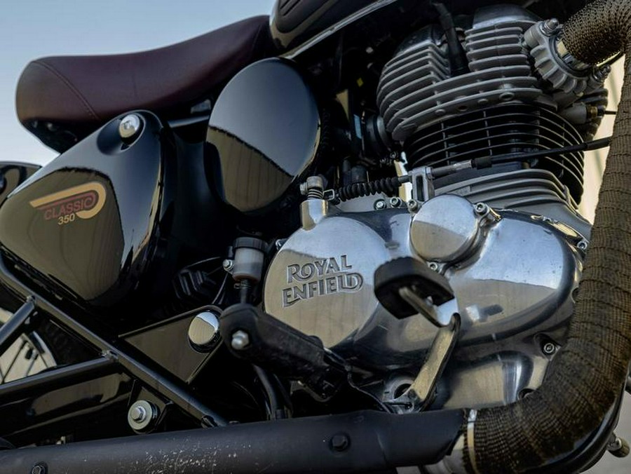 2022 Royal Enfield Classic 350 Halcyon Black