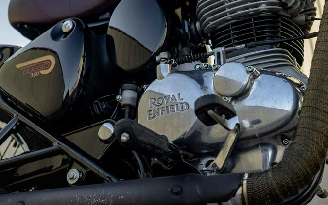 2022 Royal Enfield Classic 350 Halcyon Black