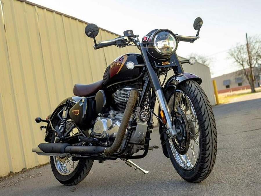 2022 Royal Enfield Classic 350 Halcyon Black