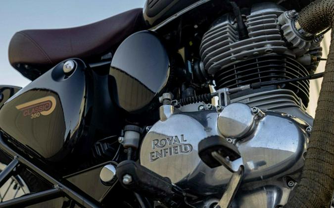 2022 Royal Enfield Classic 350 Halcyon Black