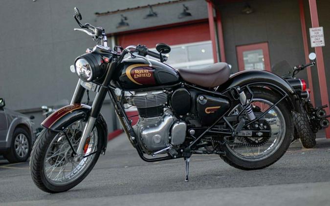 2022 Royal Enfield Classic 350 Halcyon Black