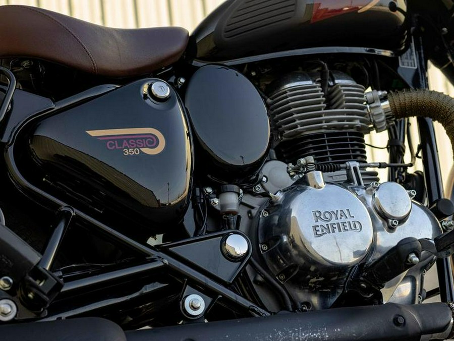 2022 Royal Enfield Classic 350 Halcyon Black