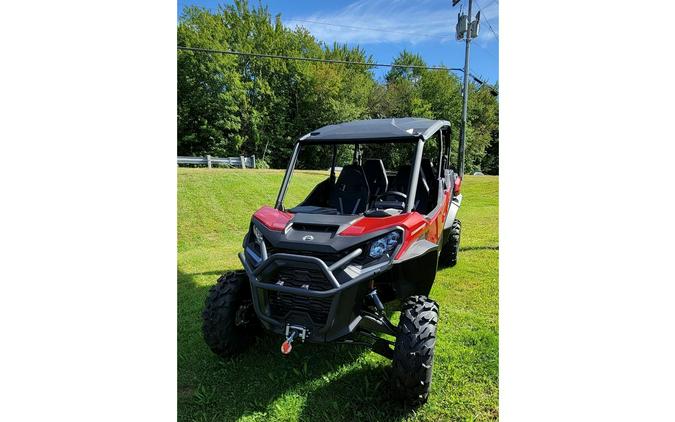 2024 Can-Am Commander Max XT 1000R Red