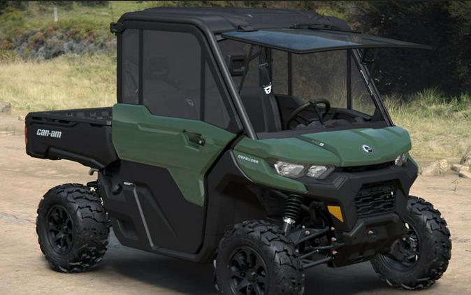 2025 Can-Am® Defender DPS CAB HD9 Compass Green