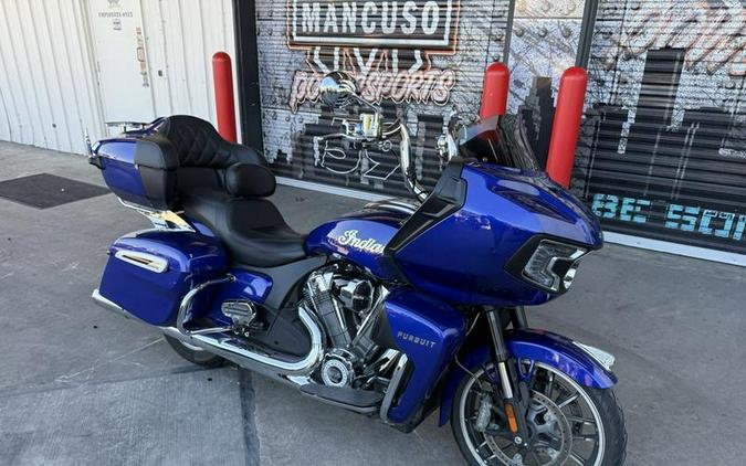 2023 Indian Motorcycle® Pursuit Limited Spirit Blue Metallic
