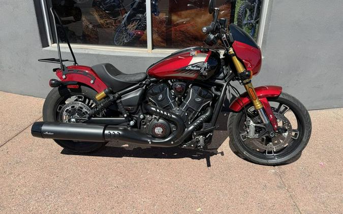 2026 Indian 101 Scout Sunset Red Metallic