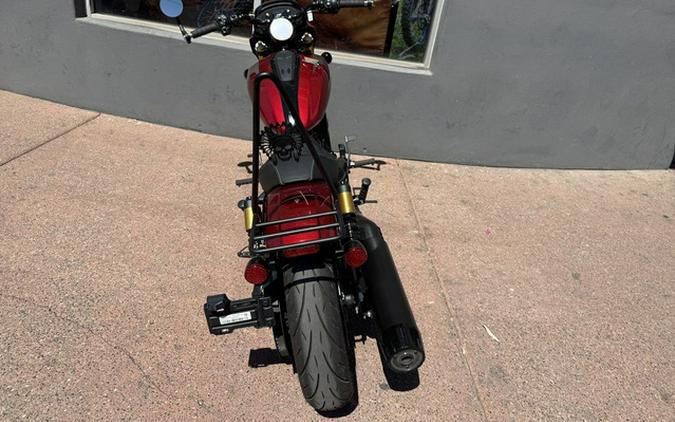 2026 Indian 101 Scout Sunset Red Metallic